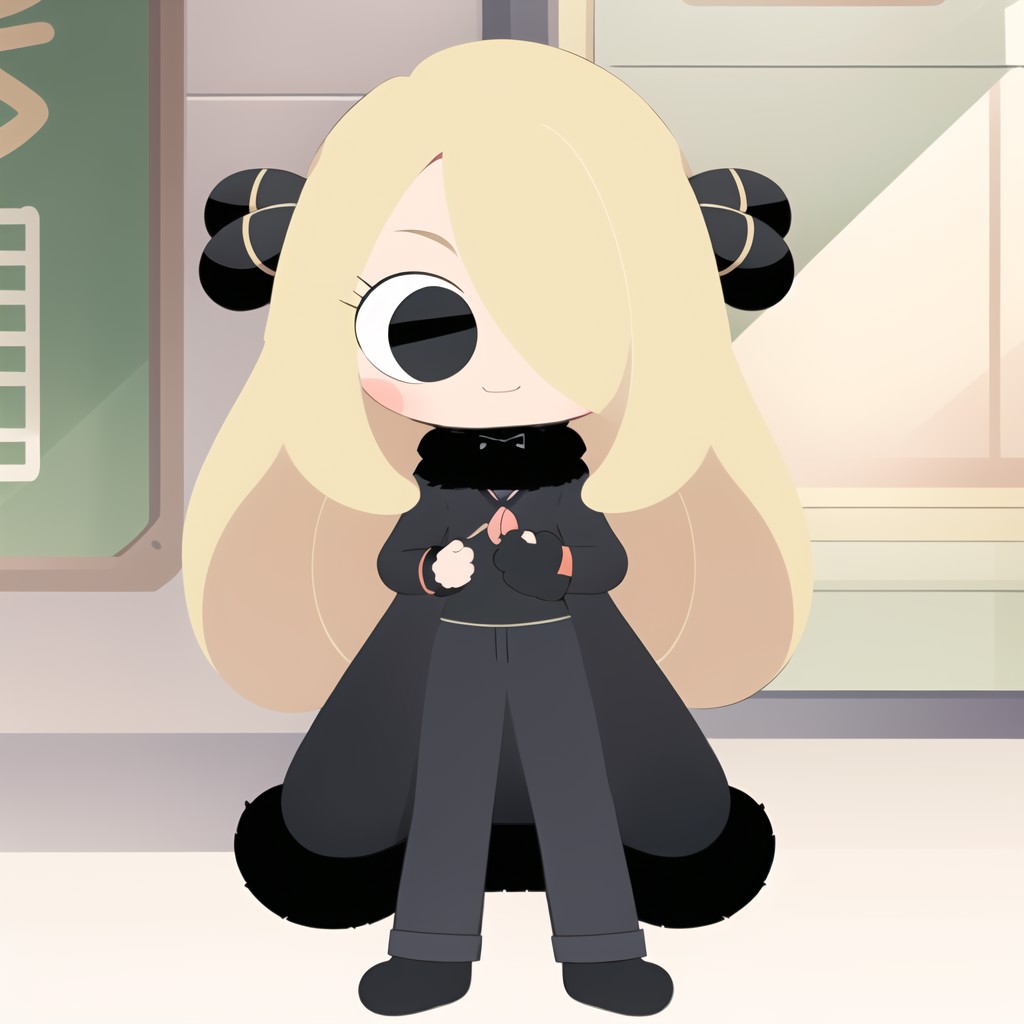 10112-2830752920-, full body, chibi, 1girl,_ character_pokemon_cynthia, hair over one eye, fur-trimmed coat, fur collar, hair ornament, v-neck,.png